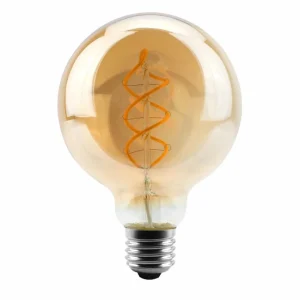 Ampoule LED G95 Filament  Culot E27 (Ambrée)