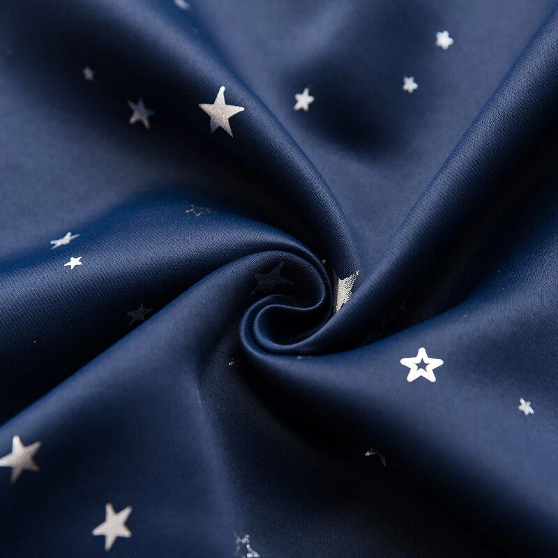 Rideau Occultant Étoiles | Tana Bleu Nuit – Image 2