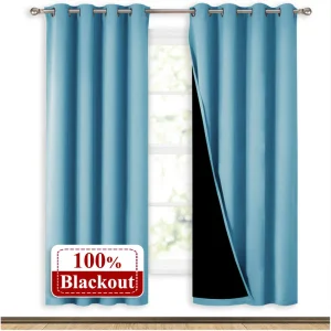 Rideau Isolant Thermique Light Bleu Ciel