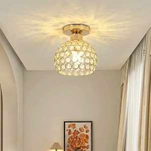 Boule de cristal plafonnier