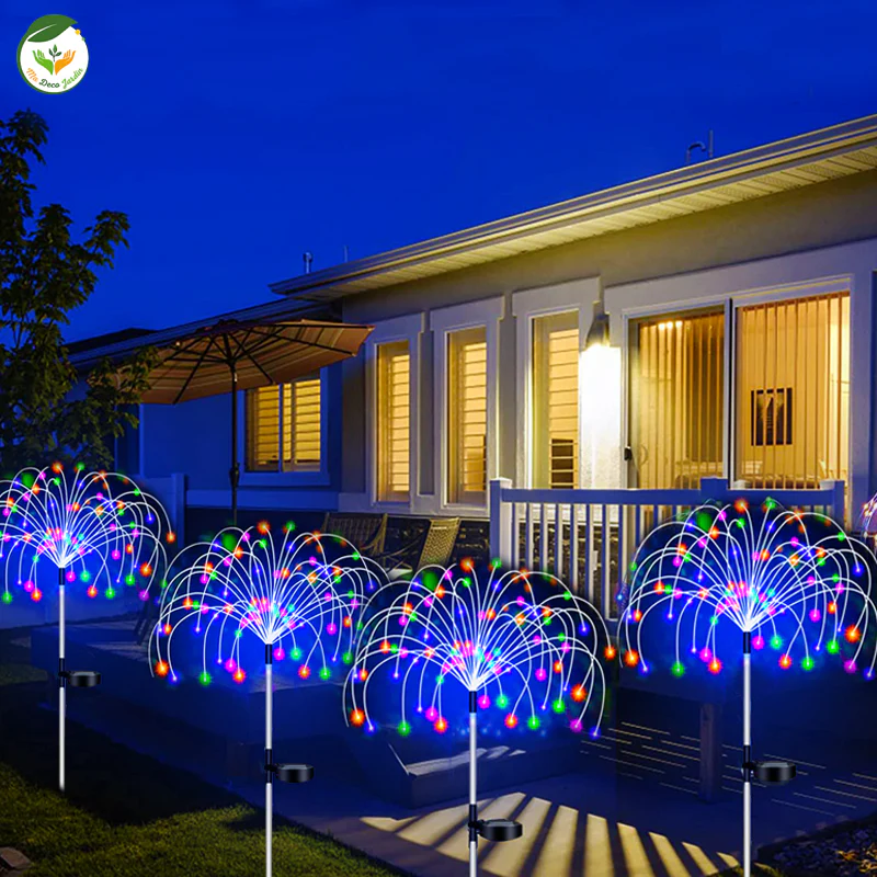 guirlande solaire extérieur | Guirlande LED solaire – Image 3