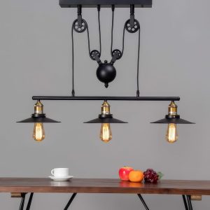 Suspension multiple industrielle poulie