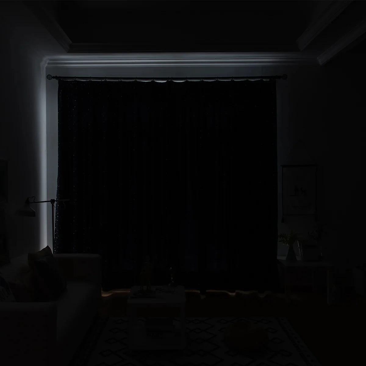 Rideau Occultant Étoiles | Tana Bleu Nuit – Image 6