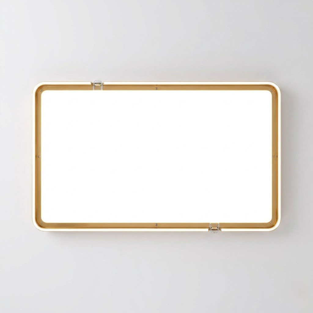 Plafonnier art deco rectangulaire – Image 7