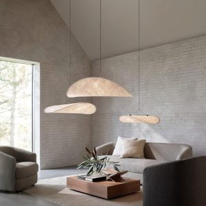 Suspension papier salon originale